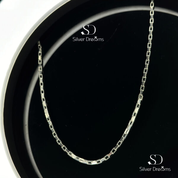 Corrente Cartier 2 mm e 70 cm em Prata 925