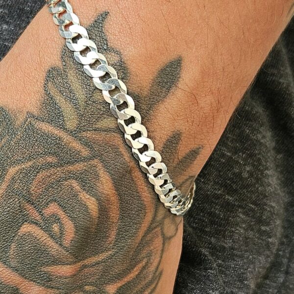 Pulseira Masculina Elo Grumet 5 mm em Prata 925