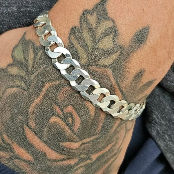 Pulseira Masculina Elo Grumet 9.5 mm em Prata 925