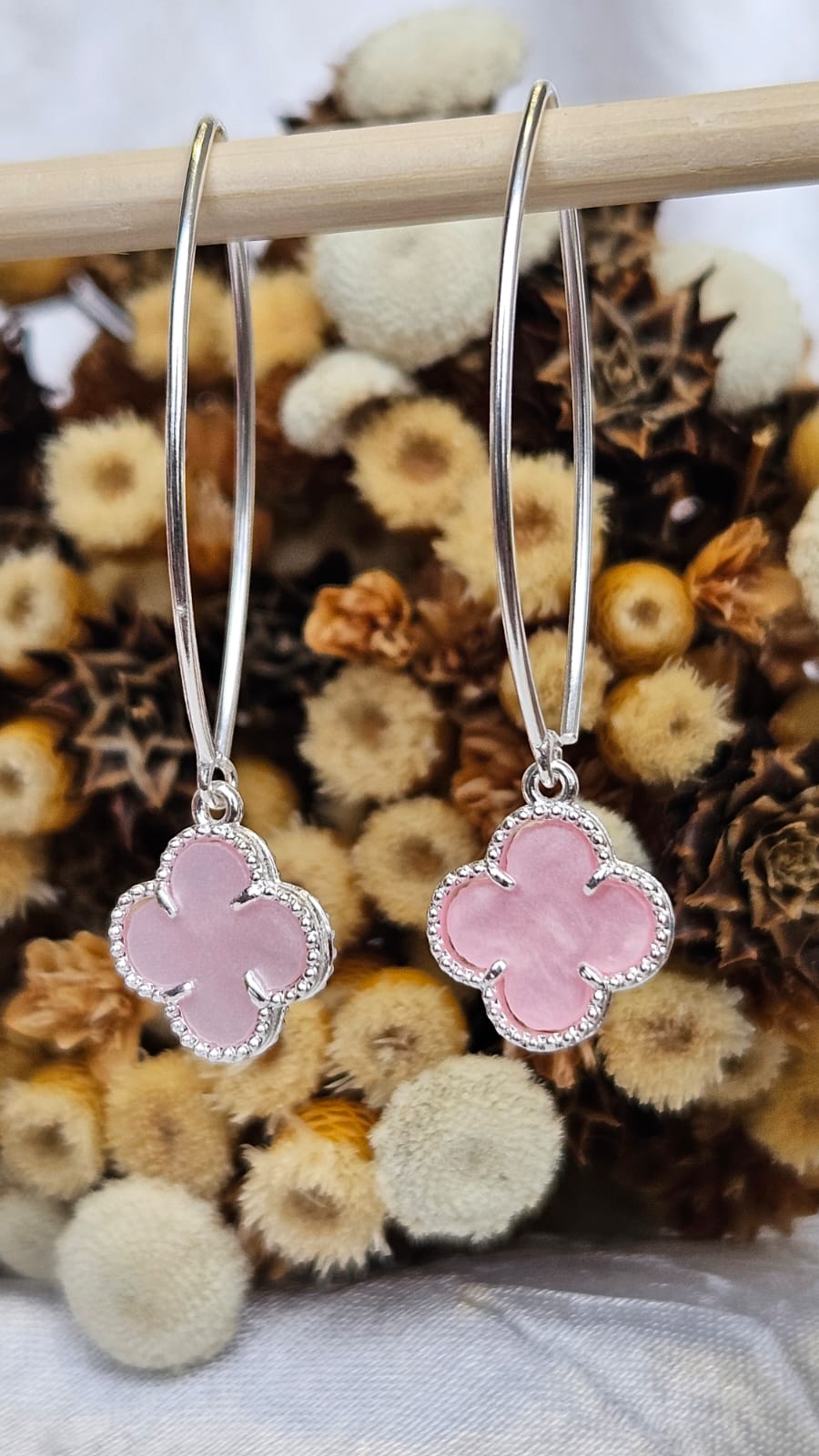 Brinco Trevo inspirado no estilo Van Cleef em Prata 925 - Imagem 5