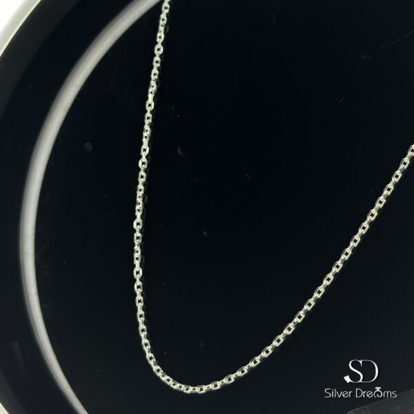 Corrente Cartier Redonda 2 mm e 70 cm em Prata 925